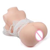 Half Body Big Breast Male Masturbation Pussy Vagina male sex toys Japanese Sex Doll for Men produced by automatic woman